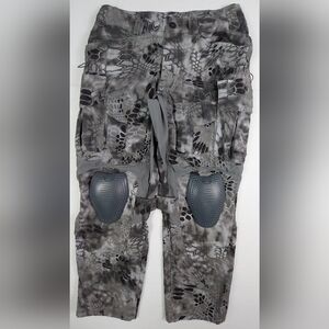 Kryptek Combat Operator Pants Mens Size 32x30.5 Camo Vibram Knee KR723